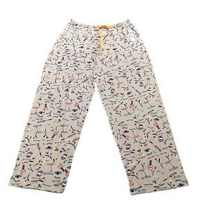 HUE Women’s Make Up Time Sleepwear Pajama Bottoms, Size S, NWT